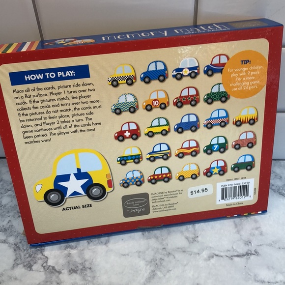 Memory Match - Speedy Racers - Picture 2 of 5